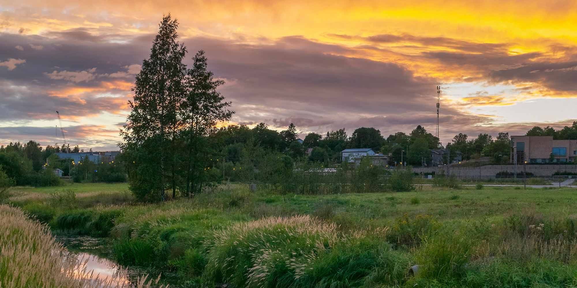 Kauklahden sivuapteekin näkymä Espoossa